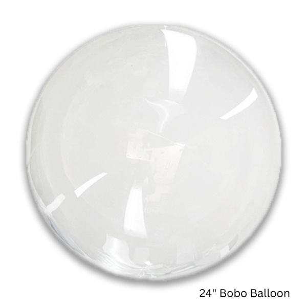 NEW 24" BoBo Clear Plastic Bubble Balloon Unpackaged