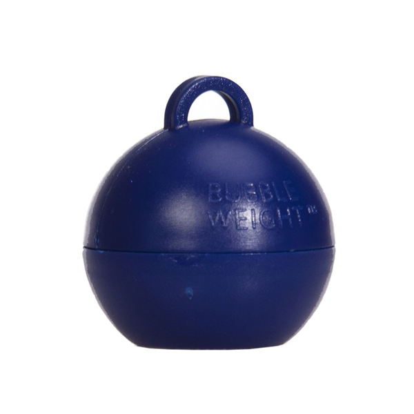 Navy Blue Bubble Balloon Weight