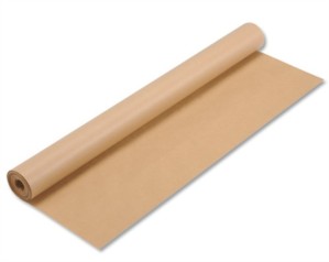 Brown Kraft Wrapping Paper Roll