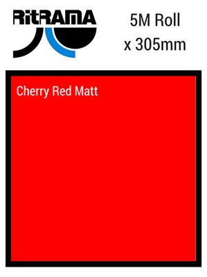 Ritrama Light Red Matt Vinyl 305mm x 5M