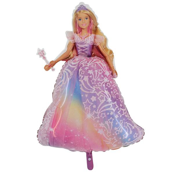 Barbie Princess 42" Large Foil Balloon (loose)