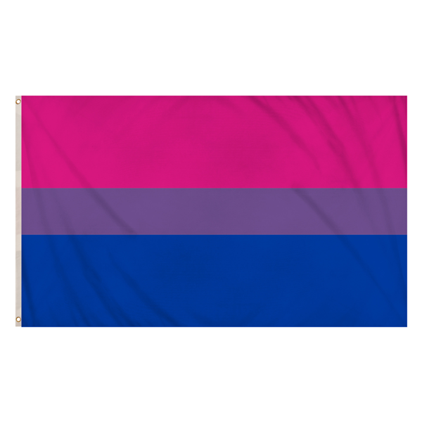 Pride LGBTQ+ Bisexual 5ft x 3ft Flag