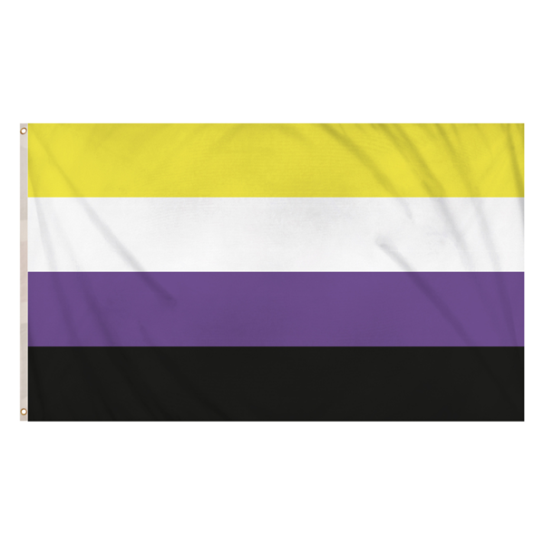 Pride LGBTQ+ Non Binary 5ft x 3ft Flag