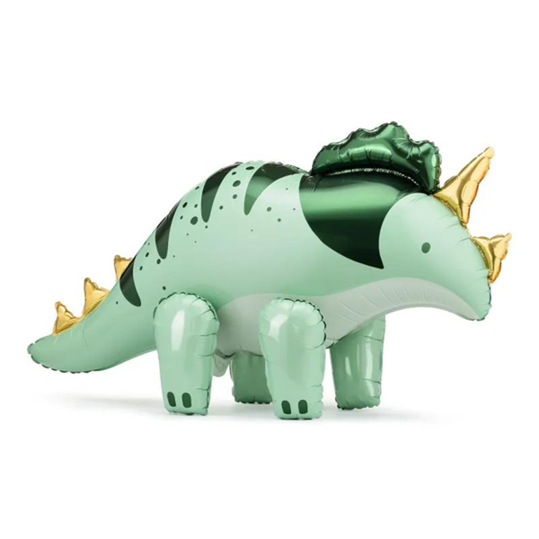Green Triceratops 40" Large Foil Shape Balloon