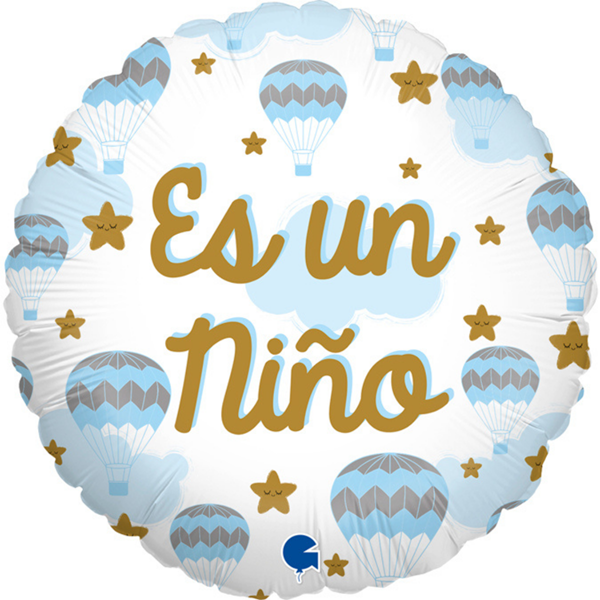 Es Un Nino Blue 18" Foil Balloon