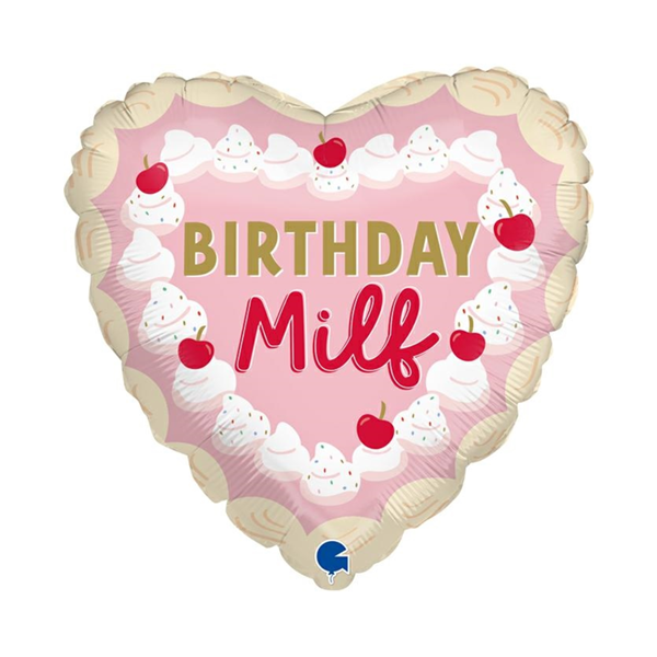 NEW Grabo Birthday Milf 18" Foil Balloon