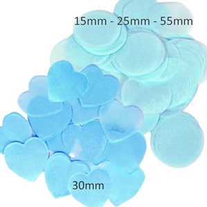 Light Blue Tissue Confetti