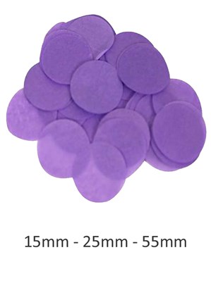 Purple Tissue Confetti