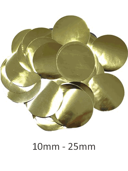 Oaktree Metallic Gold Foil Confetti