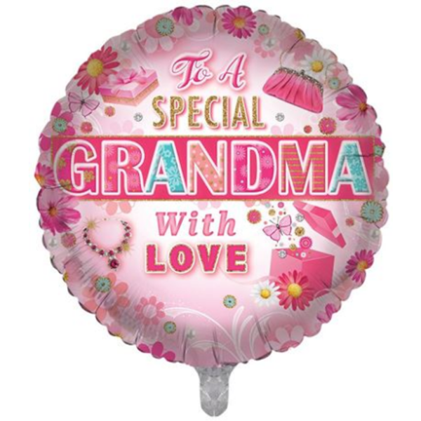 Special Grandma With Love 18" Foil Balloon
