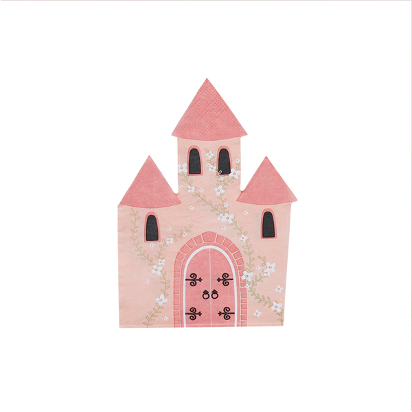 Little Princess Castle Paper Napkins 16pk