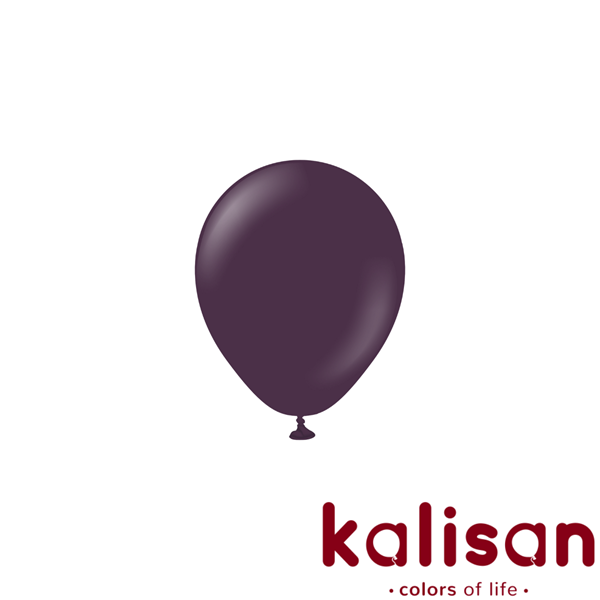 Kalisan Standard 5" Plum Latex Balloons 100pk