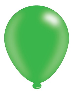 Green 10" Latex Balloons 8pk