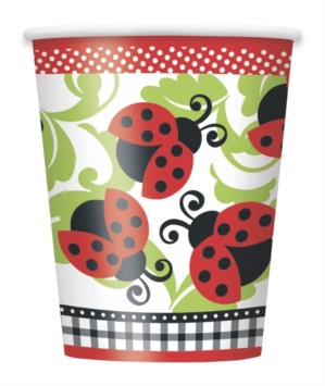 Ladybird Paper Cups 8pk