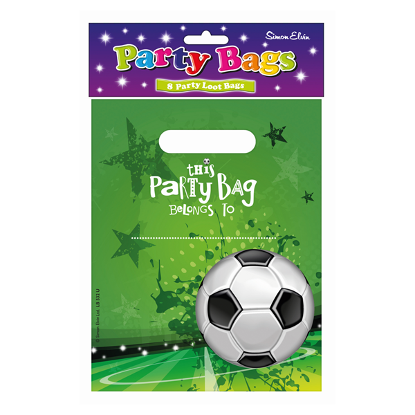 Football Party Bags 8pk