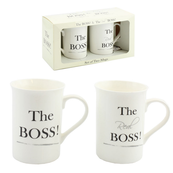 The Boss & The Real Boss Mug Set