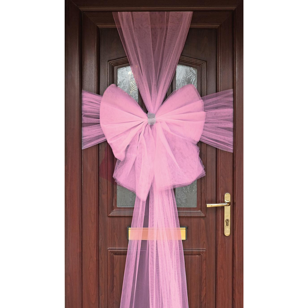 Light Pink Eleganza Door Bow
