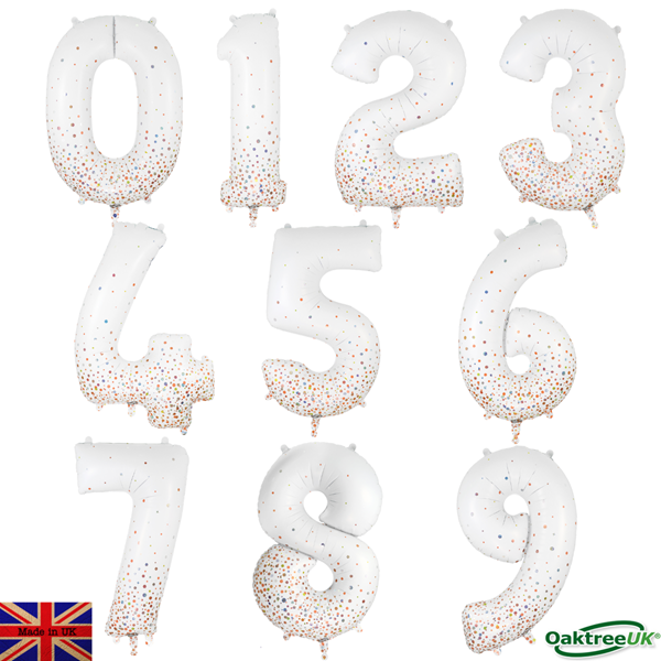 Oaktree Sparkling Fizz 34" Foil Numbers