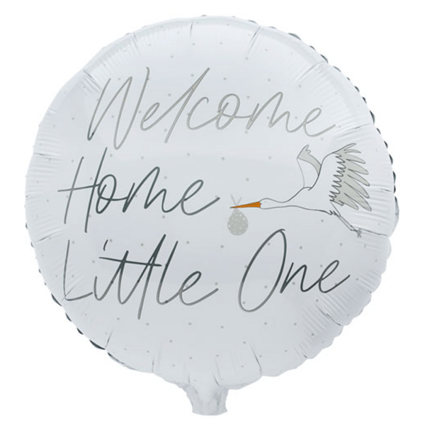 Welcome Home Little One 22" Foil Balloon