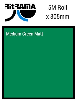 Ritrama Green Matt Vinyl 305mm x 5M