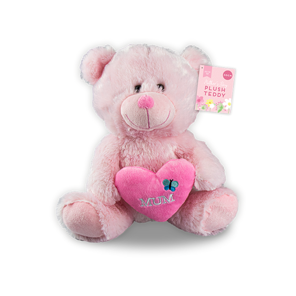 Mother's Day "Mum" Pink Teddy Bear 30cm
