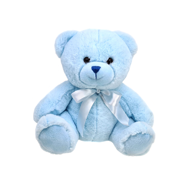 Blue Teddy Bear 9"