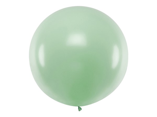PartyDeco Pastel Light Pistachio Giant 1M (39") Latex Balloon