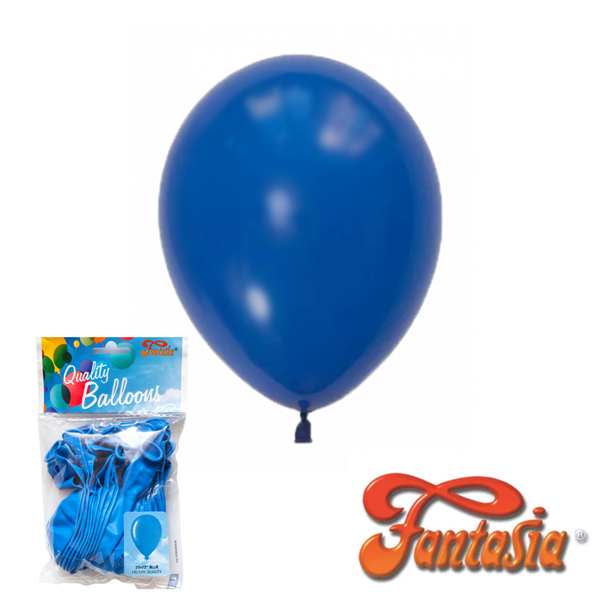 Fantasia Blue 12" Latex Balloons 20pk