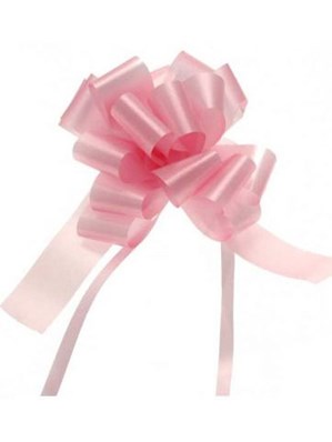 31mm Baby Pink Pull Bows 30pk
