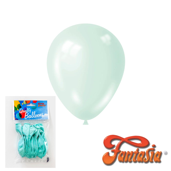 Fantasia Macaroon Mint 12" Latex Balloon 20pk