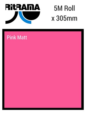 Ritrama Pink Matt Vinyl 305mm x 5M