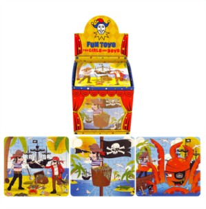 Pirate Jigsaw Party Bag Favours - 108pk