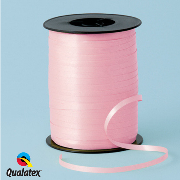 Qualatex Light Pink Curling Ribbon 5mm x 500M