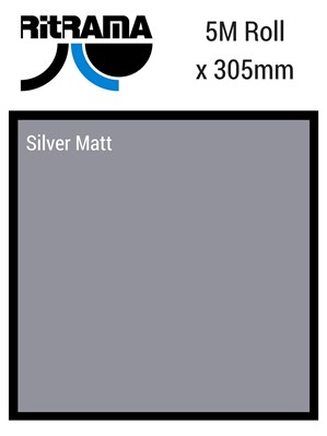Ritrama Silver Matt Vinyl 305mm x 5M