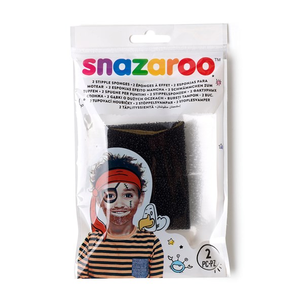 Snazaroo Stipple Face Painting Sponge 2pk
