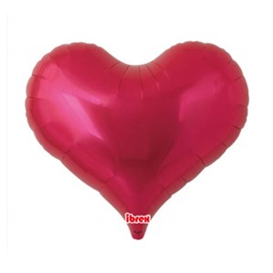 Red 25" Heart Jelly Foil Balloon