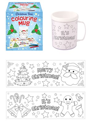 Colour your Own Christmas Mug