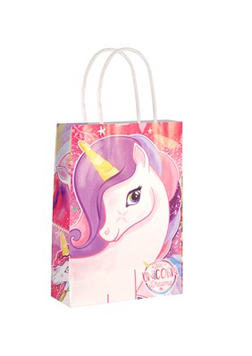 Unicorn Paper Tote Bag 24pk