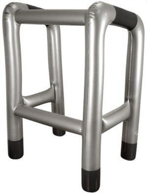 Inflatable Blow Up Walking Zimmer Frame