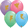 Asst. Colour Gold Fairies & Sparkle 11" Latex Balloons 25pk