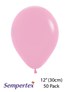 Sempertex Fashion Pink 12" Latex Balloons 50pk