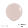 Sempertex Fashion White Sand 24" (2ft) Latex Balloons 3pk