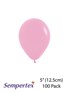 Sempertex Fashion Pink 5" Latex Balloons 100pk