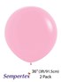 Sempertex Fashion Pink 36" Latex Balloons 2pk