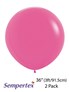 Sempertex Fashion Fuchsia 36" Latex Balloons 2pk