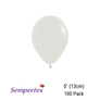 Sempertex Pastel Dusk Cream 5" Latex Balloons 100pk