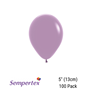 Sempertex Pastel Dusk Lavender 5" Latex Balloons 100pk