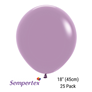 Sempertex Pastel Dusk Lavender 18" Latex Balloons 25pk
