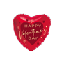 Happy Valentine's Day 18" Heart Foil Balloon
