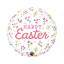 NEW Happy Easter Ditsy Floral 18" Foil Balloon